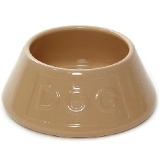 Spaniel Stoneware Dog Bowl