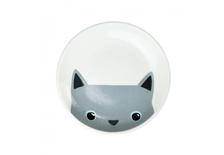 Round Cat Dish