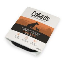 Collards Hypo-Allergenic Adult Turkey and Rice with Vegetables Dog Food