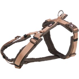 Beige Padded Dog Harness