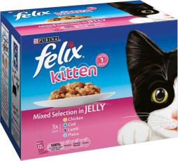 Felix Kitten Food Pouches