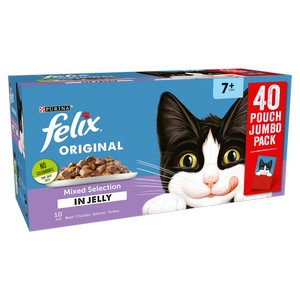 Felix Senior Cat Food Pouches