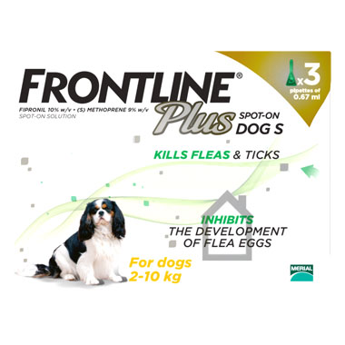 Frontline Dogs Plus 2 to 10Kg