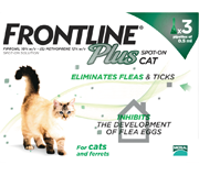 Frontline Plus Flea Treatment for Cats