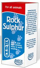 Hatchwells Rock Sulphur for Dogs