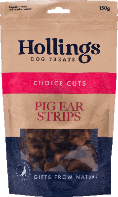 Hollings Pigs Ear Strips Dog Treats