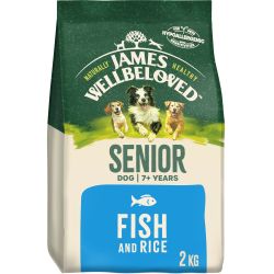 James Wellbeloved Fish & Rice Kibble Adult Dog Food