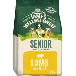 James Wellbeloved Lamb & Rice Kibble Senior Dog Food
