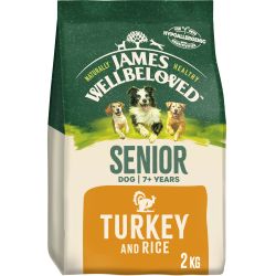 James Wellbeloved Turkey & Rice Kibble Senior
