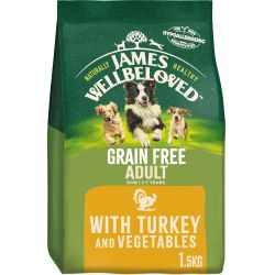 James Wellbeloved Turkey Grain Free Adult Dog Food