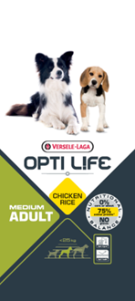 Opti Life Adult Medium Chicken & Rice Dog Food