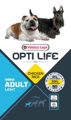 Opti Life Adult Light Mini Chicken & Rice Dog Food