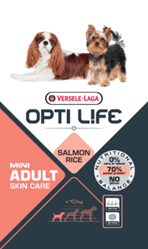 Opti Life Adult Mini Skin Care Salmon & Rice Dog Food