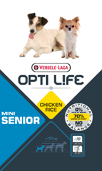 Opti Life Senior	Mini Chicken & Rice Dog Food