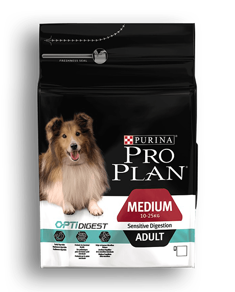 Pro Plan® Medium Adult Sensitive Digestion Dog Food with OPTIDIGEST