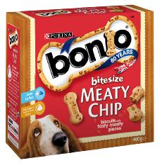 Bonio Meaty Chips Bitesize