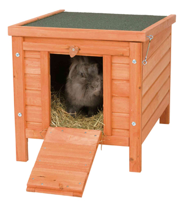 Small Animal Wooden Hideout Hutch