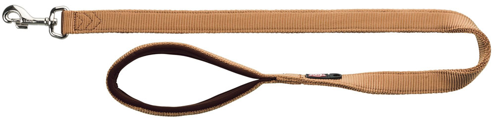 Beige Nylon Leads with Padded Handles