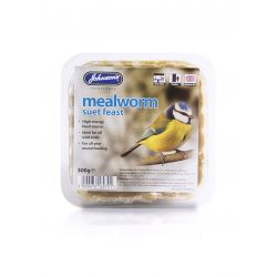Wild Bird Suet Block with Mealworms