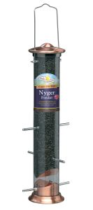 Cast Copper Plated Nyger Feeder